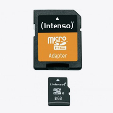 Carte Micro SDHC Intenso 8Go