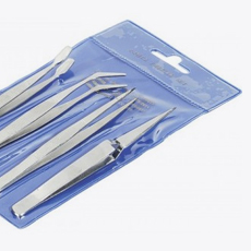 Pinces brucelle (lot de 4)