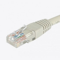 Cordon RJ45 patch F/UTP CAT 5 - 0.15m
