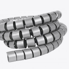 Organisateur de câbles argent