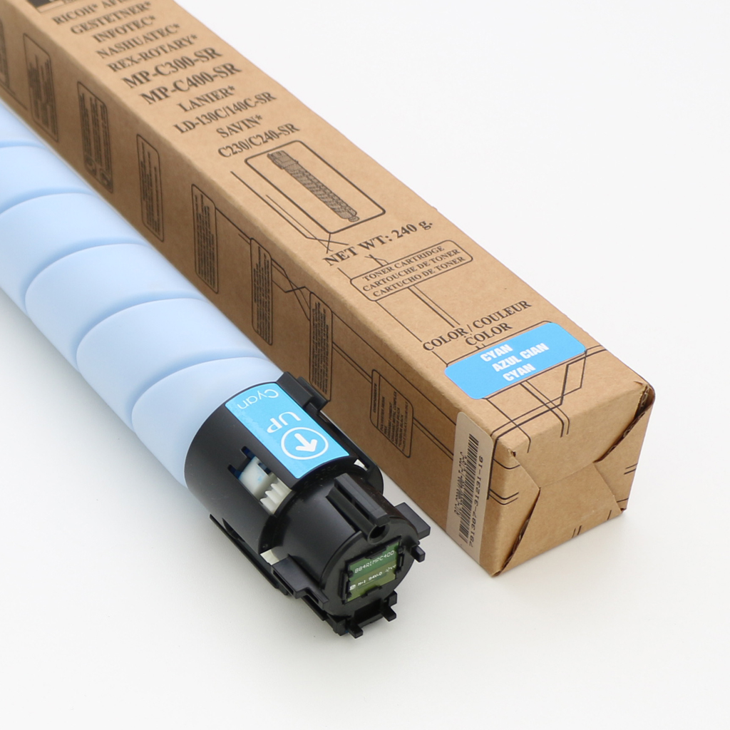 Toner compatible cyan AFICIO MP C300 - AFICIO MP C400