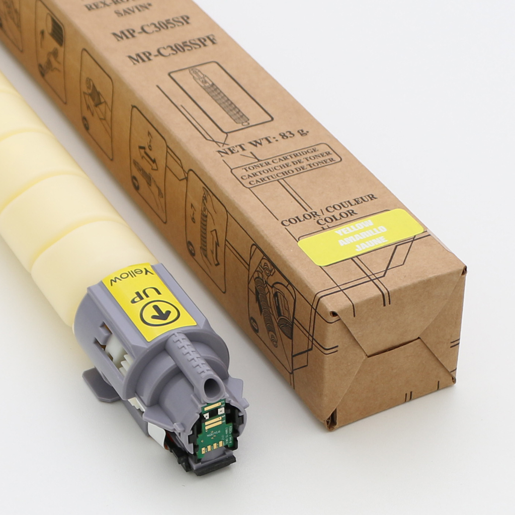 Toner compatible jaune AFICIO MP C305 SPF