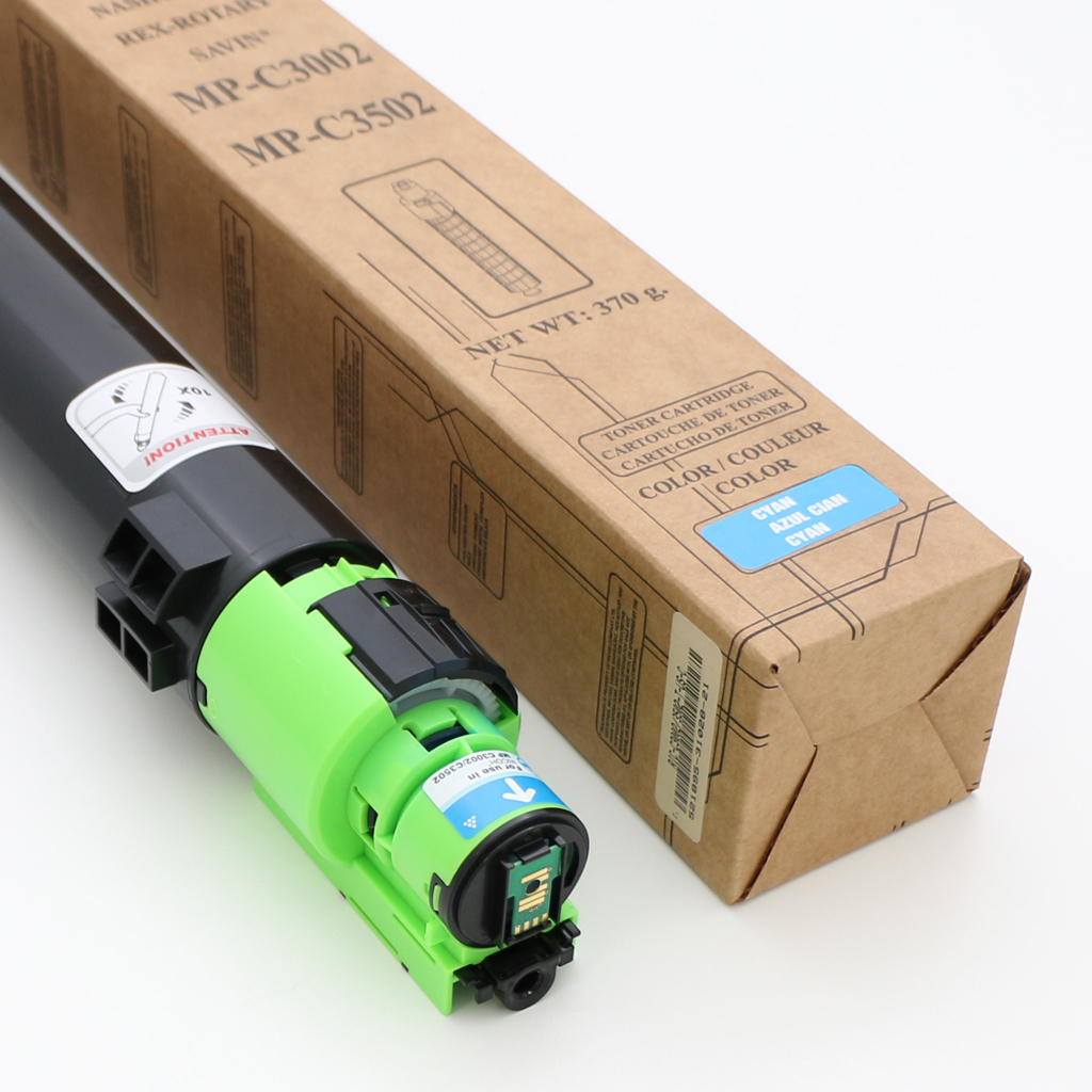 Toner compatible cyan AFICIO MP C3002 - AFICIO MP C3502